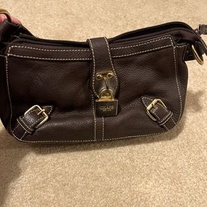 Never Used Chaps Small Brown Purse